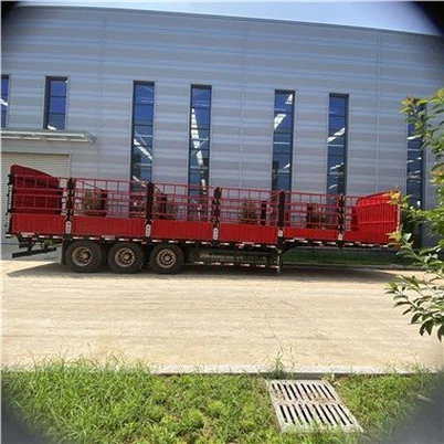 Remorque de camion de clôture