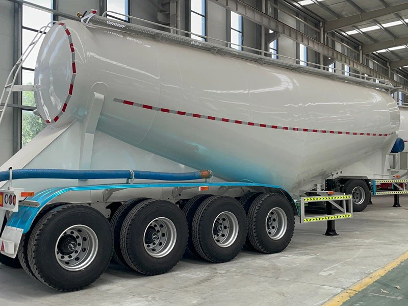 Bulk Cement Trailer For Sale With Customizable Capacity